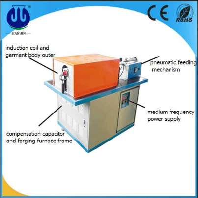 Metal Rod Induction Heating Machine for Hot Forging 45kw